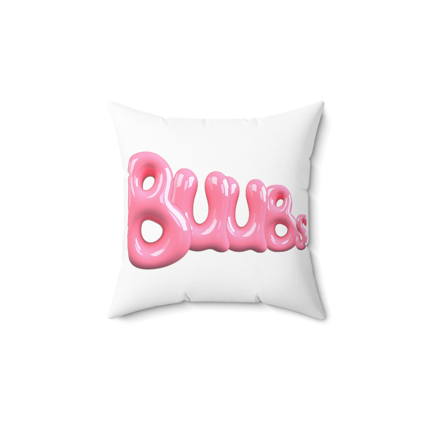 Buubs Spun Polyester Square Pillow - BuuBs
