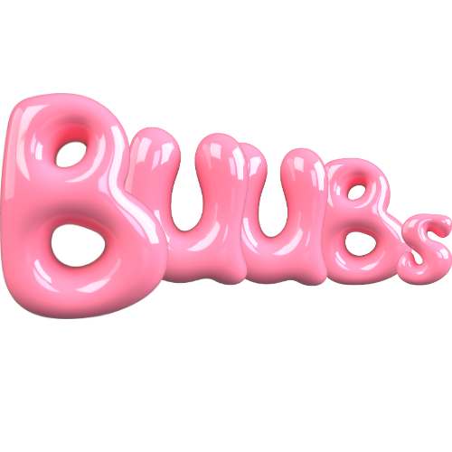 The Buubs.com official pink logo